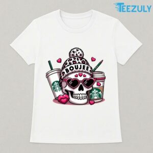 Boujee Skull Valentine Starbucks Tumbler T-shirt