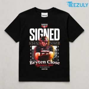 Bryten Close Offensive Line Taylor County Class of 2026 T-shirt