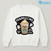 Frappuccino Starbucks Caramel Drink Me Cute Smiling Cup Illustration Shirt 03