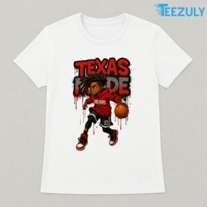 Raised in Texas NBA T-shirt, Ready for Greatness