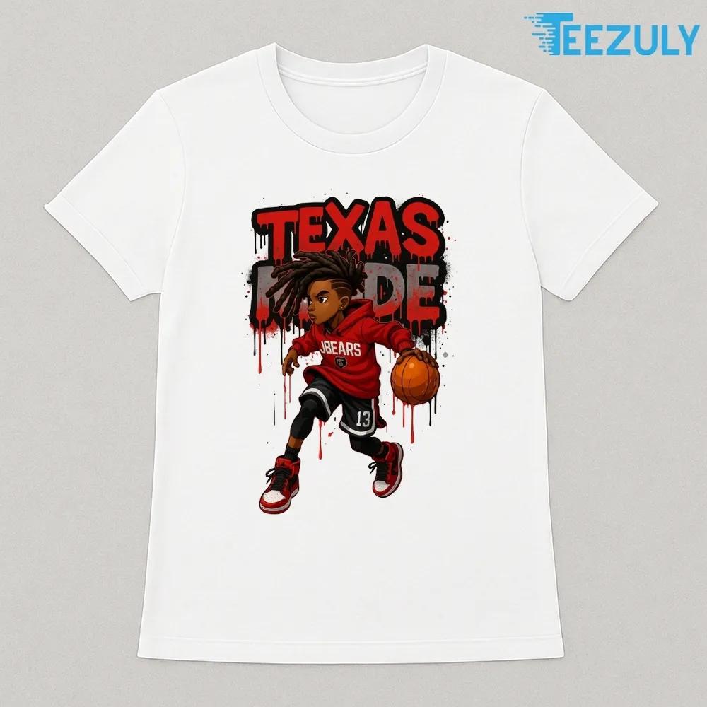 Raised in Texas NBA T-shirt, Ready for Greatness Raised in Texas NBA T-shirt, Ready for Greatness
