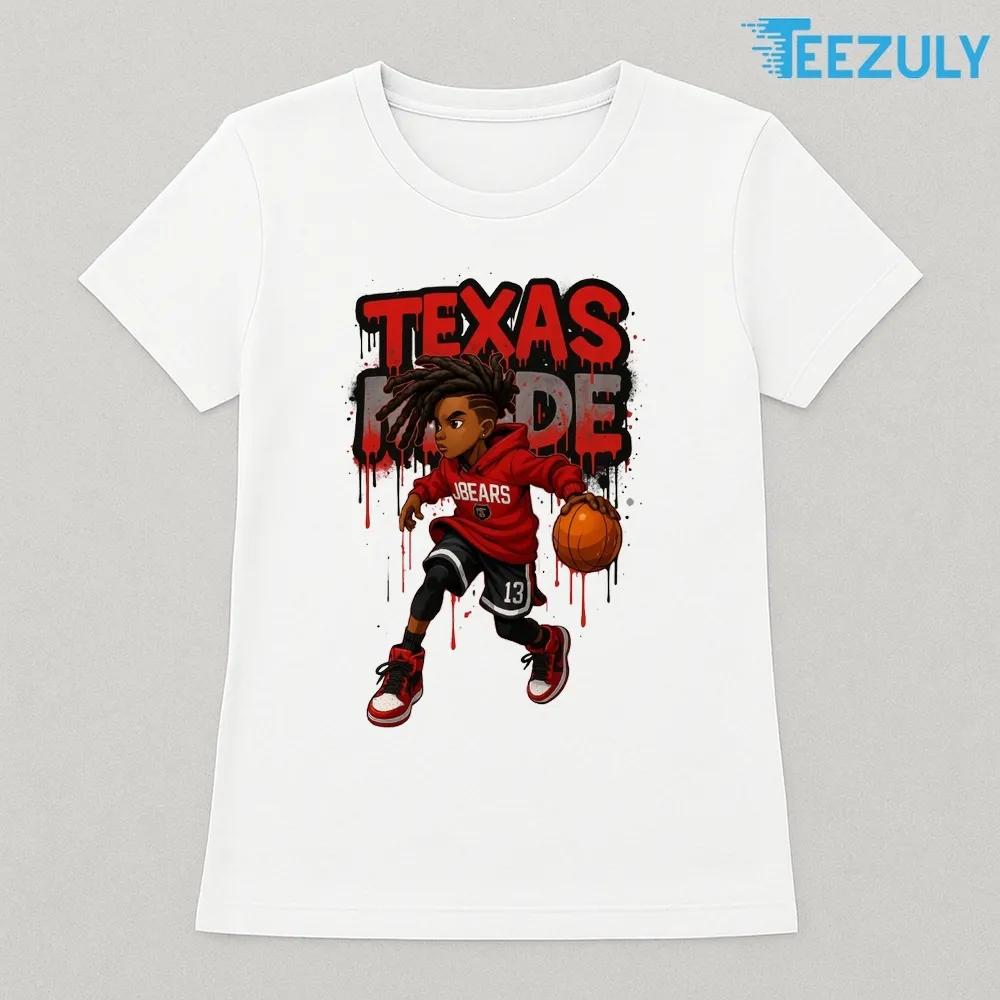 Raised in Texas NBA T-shirt, Ready for Greatness Raised in Texas NBA T-shirt, Ready for Greatness