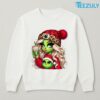 Starbucks Blend Grinchmas Green Lady Christmas T shirt3