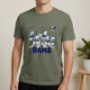 The Smurfs Go Rams Cartoon Los Angeles Rams T Shirt1