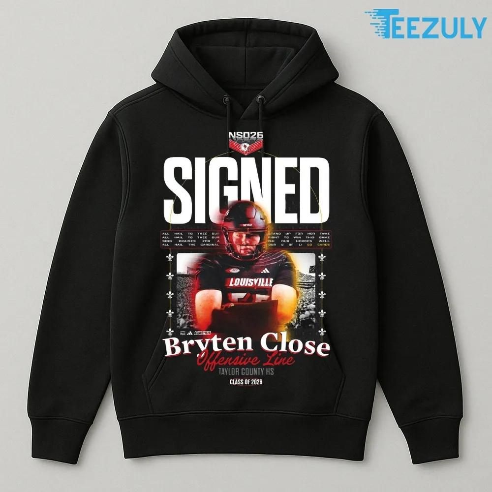 Bryten Close Offensive Line Taylor County Class of 2026 T-shirt Bryten Close Offensive Line Taylor County Class of 2026 T-shirt