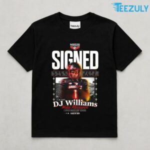 DJ Williams Wide Receiver Louisville Cardinals Class of 2026 T shirt