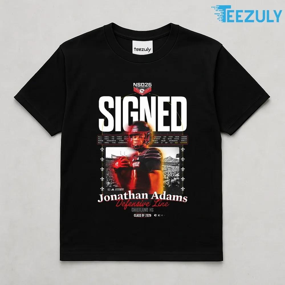 Jonathan Adams Defensive Line Chiefland HS Class of 2026 Shirt Jonathan Adams Defensive Line Chiefland HS Class of 2026 Shirt