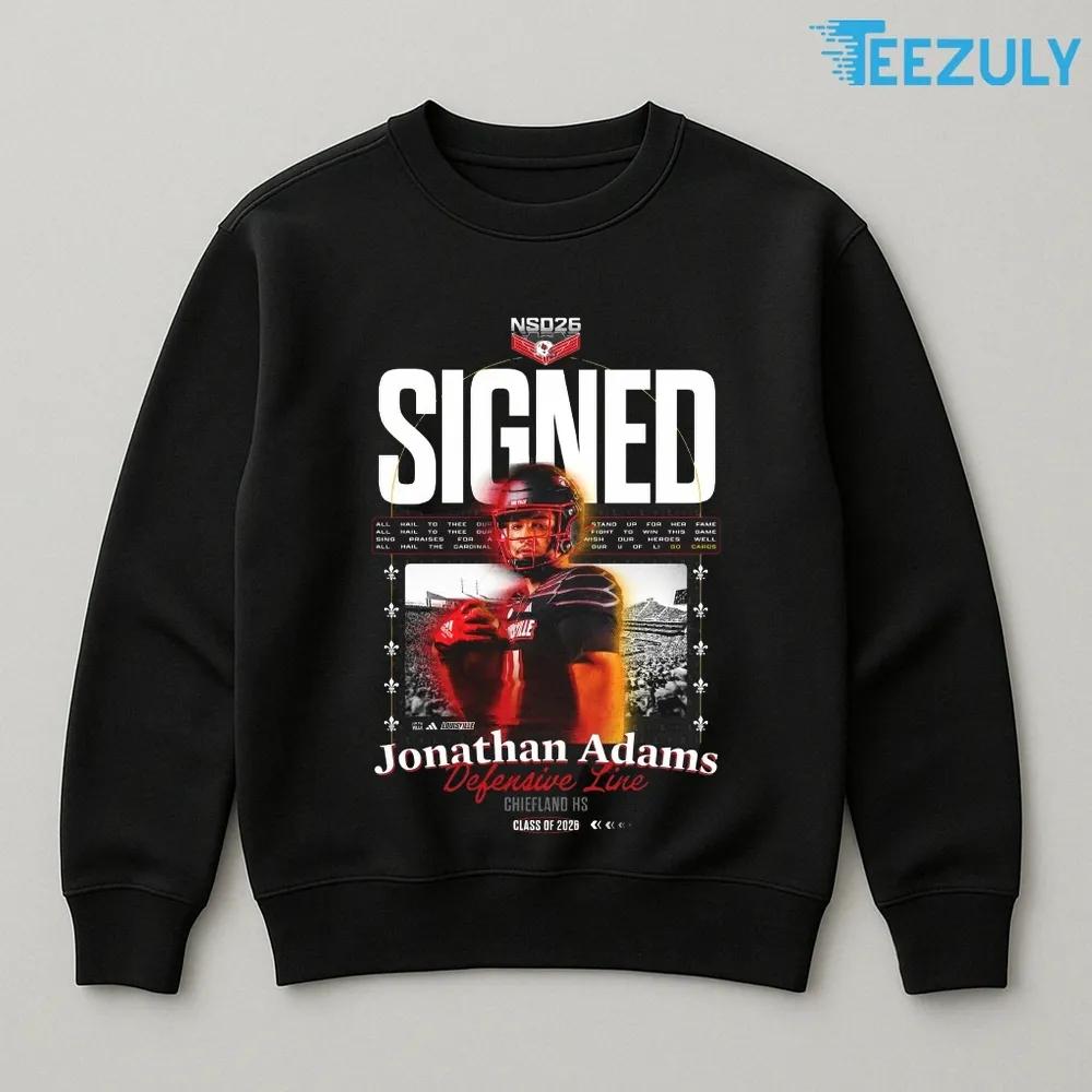 Jonathan Adams Defensive Line Chiefland HS Class of 2026 Shirt Jonathan Adams Defensive Line Chiefland HS Class of 2026 Shirt