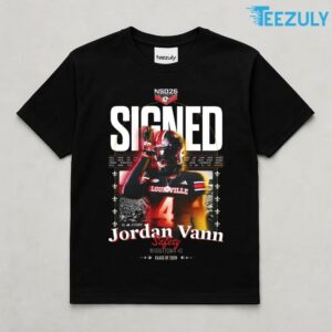 Jordan Vann Safety Middletown HS Louisville Cardinals Class of 2026 T shirt