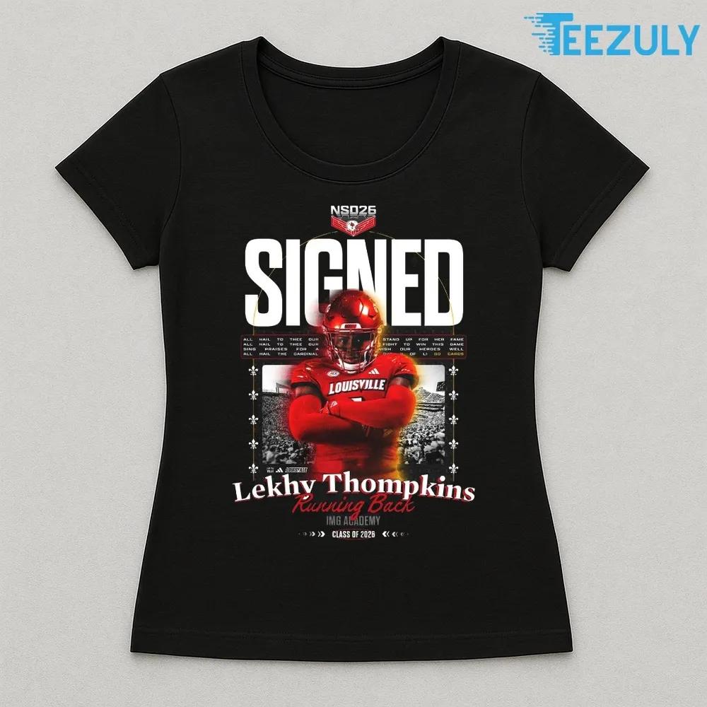Lekhvy Thompkins Running Back IMG Academy Class of 2026 T-shirt
