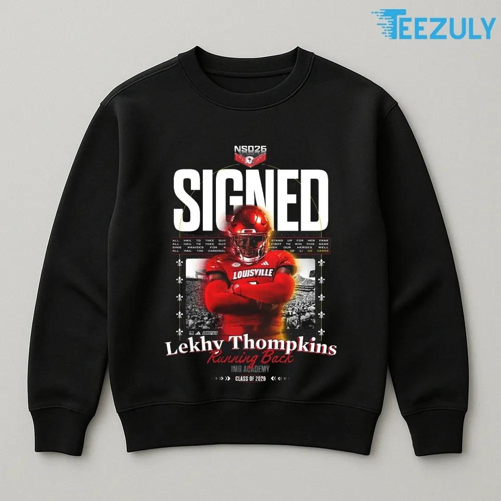 Lekhvy Thompkins Running Back IMG Academy Class of 2026 T-shirt Lekhvy Thompkins Running Back IMG Academy Class of 2026 T-shirt