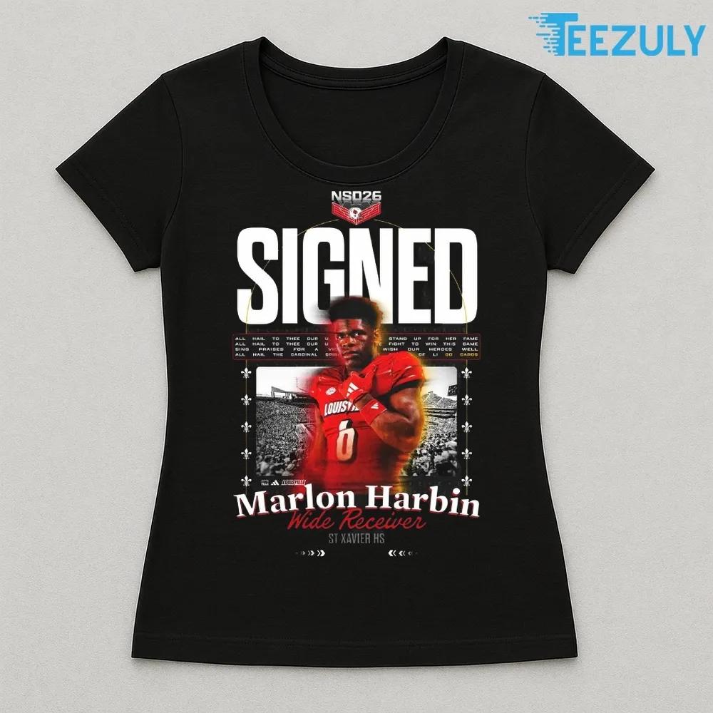 Marlon Harbin Wide Receiver St Xavier HS Class of 2026 T-shirt Marlon Harbin Wide Receiver St Xavier HS Class of 2026 T-shirt