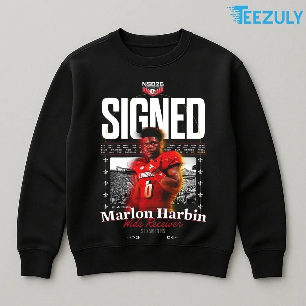 Marlon Harbin Wide Receiver St Xavier HS Class of 2026 T-shirt Marlon Harbin Wide Receiver St Xavier HS Class of 2026 T-shirt