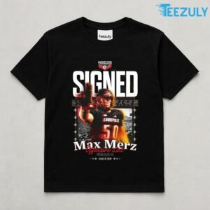 Max Merz Offensive Line Highlands HS Class of 2026 T-shirt