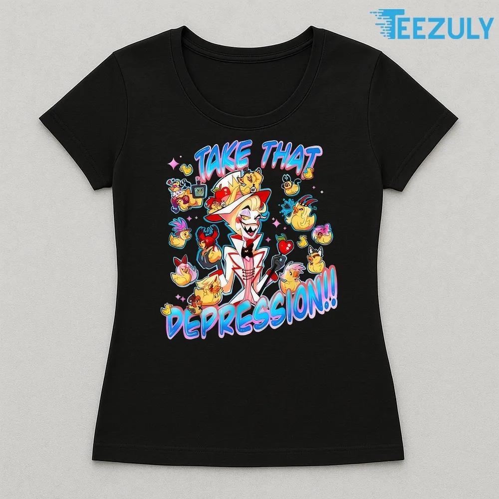 Take That Depression Rubber Ducky Meme Mental Health Classic T-Shirt Take That Depression Rubber Ducky Meme Mental Health Classic T-Shirt