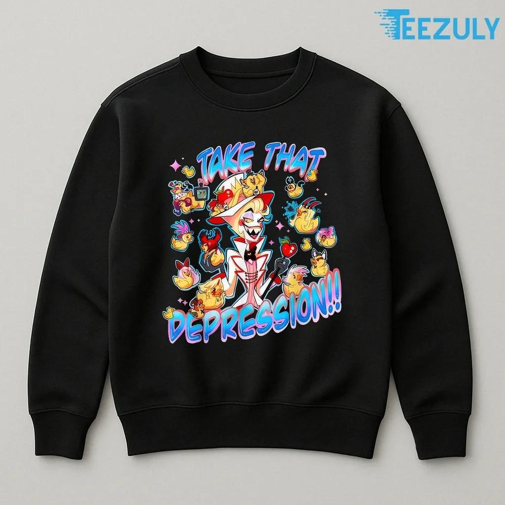 Take That Depression Rubber Ducky Meme Mental Health Classic T-Shirt Take That Depression Rubber Ducky Meme Mental Health Classic T-Shirt