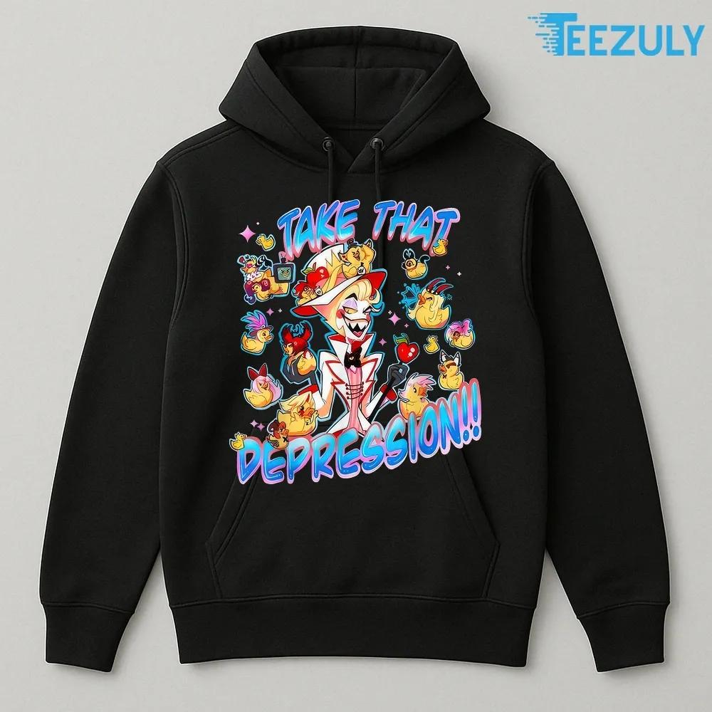 Take That Depression Rubber Ducky Meme Mental Health Classic T-Shirt Take That Depression Rubber Ducky Meme Mental Health Classic T-Shirt