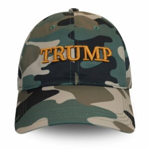 Raised Camo Trump Hat